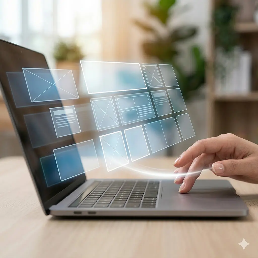 Interfaccia Divi 5 Visual Builder con sistema Grid